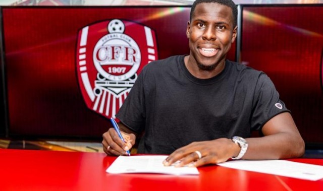 官方：30岁中卫祖马免签加盟罗马尼亚球队克卢日